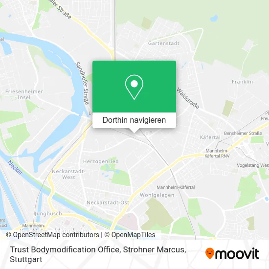 Trust Bodymodification Office, Strohner Marcus Karte