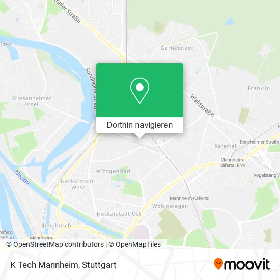 K Tech Mannheim Karte