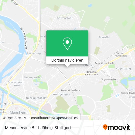 Messeservice Bert Jähnig Karte