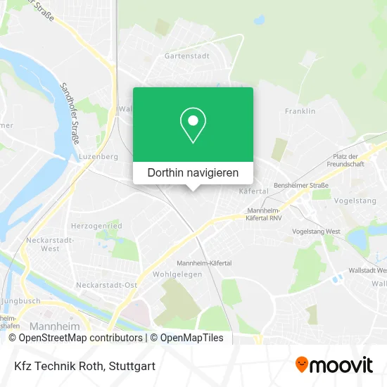 Kfz Technik Roth Karte