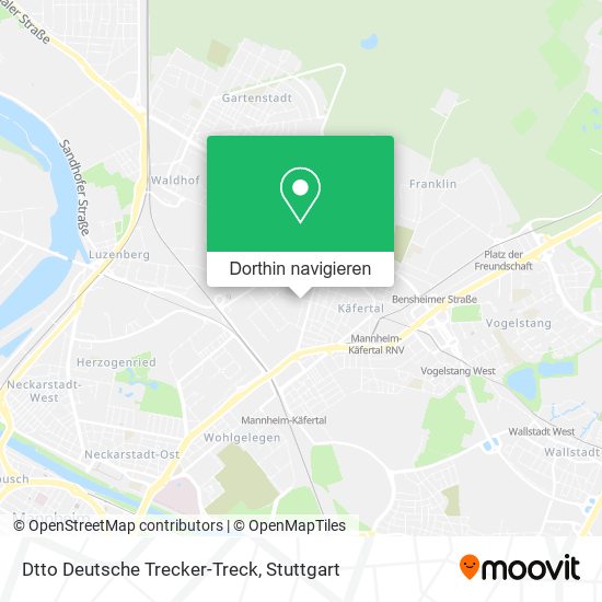 Dtto Deutsche Trecker-Treck Karte