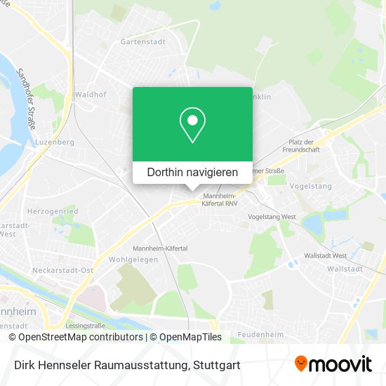 Dirk Hennseler Raumausstattung Karte