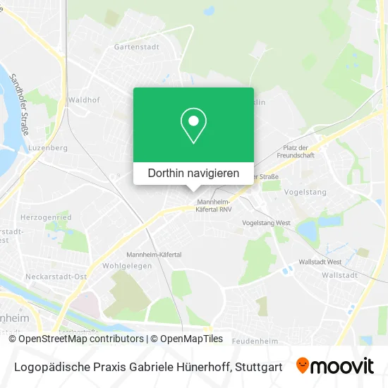 Logopädische Praxis Gabriele Hünerhoff Karte