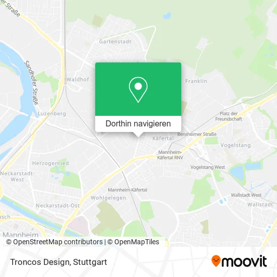 Troncos Design Karte