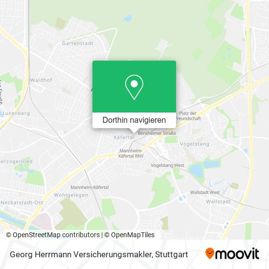 Georg Herrmann Versicherungsmakler Karte