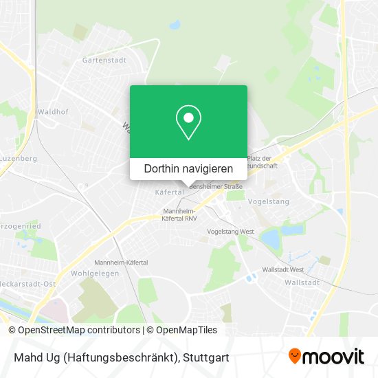 Mahd Ug (Haftungsbeschränkt) Karte