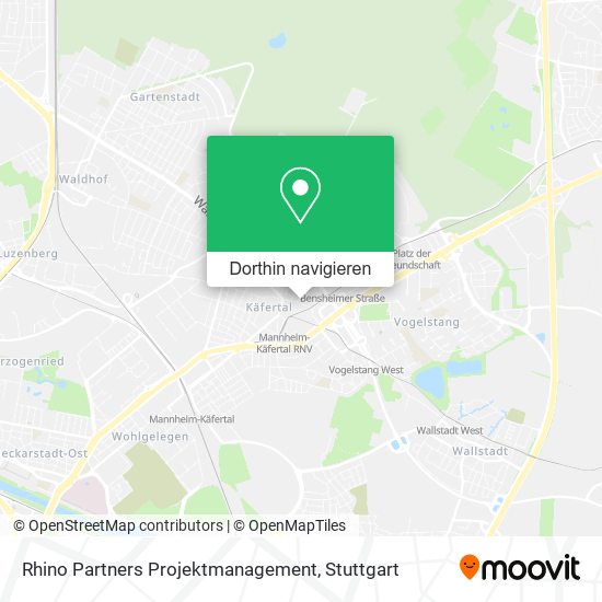 Rhino Partners Projektmanagement Karte