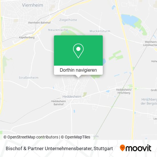 Bischof & Partner Unternehmensberater Karte