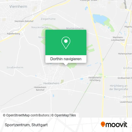 Sportzentrum Karte