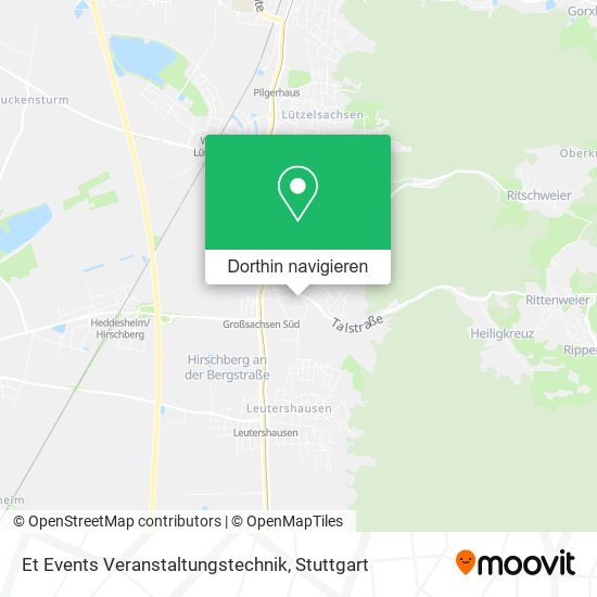 Et Events Veranstaltungstechnik Karte