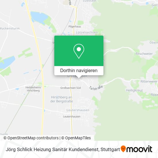 Jörg Schlick Heizung Sanitär Kundendienst Karte