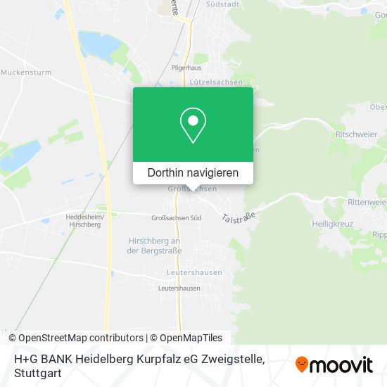 H+G BANK Heidelberg Kurpfalz eG Zweigstelle Karte