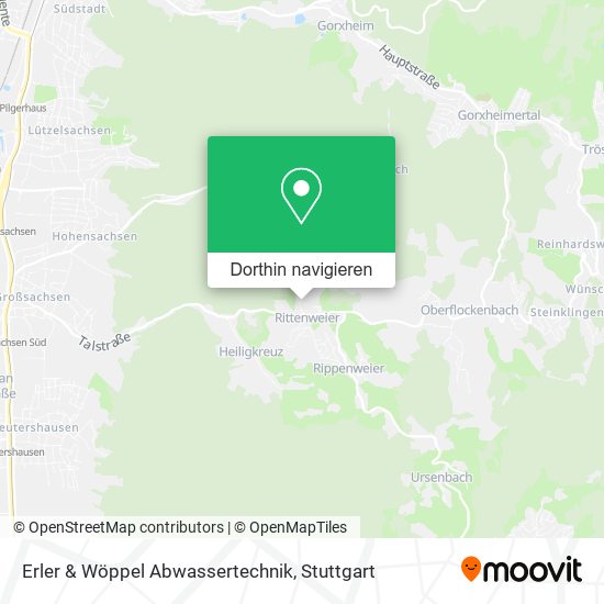 Erler & Wöppel Abwassertechnik Karte