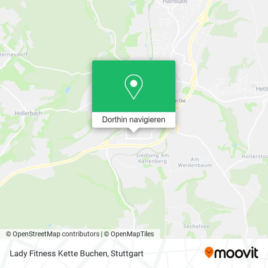 Lady Fitness Kette Buchen Karte