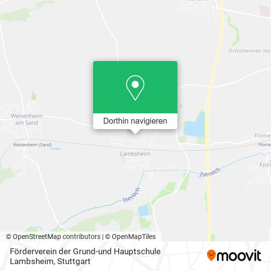 Förderverein der Grund-und Hauptschule Lambsheim Karte