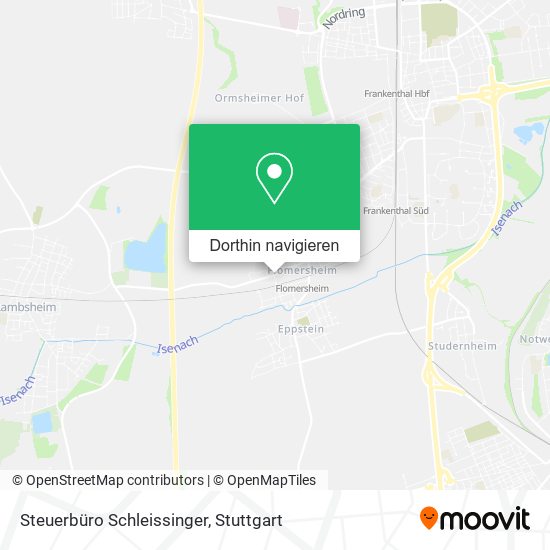 Steuerbüro Schleissinger Karte