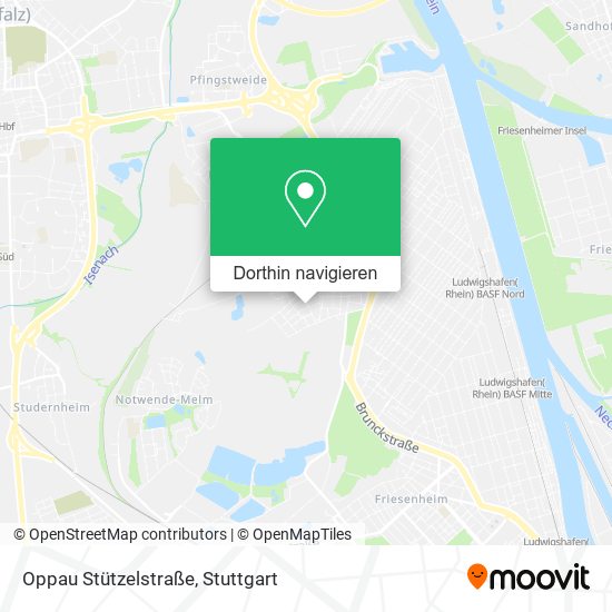 Oppau Stützelstraße Karte