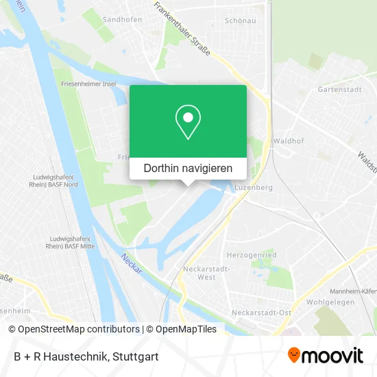 B + R Haustechnik Karte