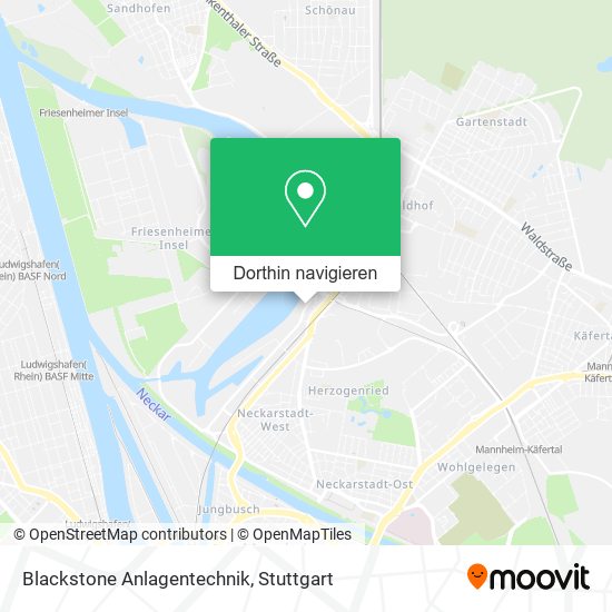 Blackstone Anlagentechnik Karte