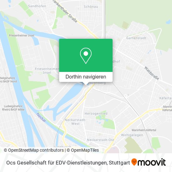 Ocs Gesellschaft für EDV-Dienstleistungen Karte