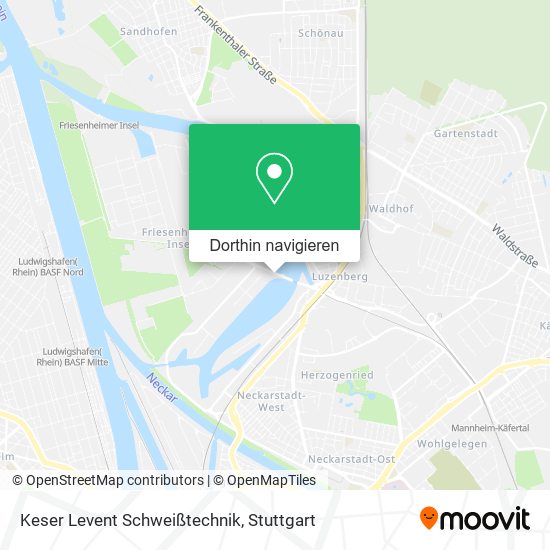 Keser Levent Schweißtechnik Karte