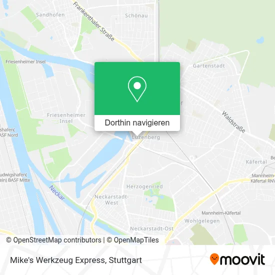 Mike's Werkzeug Express Karte