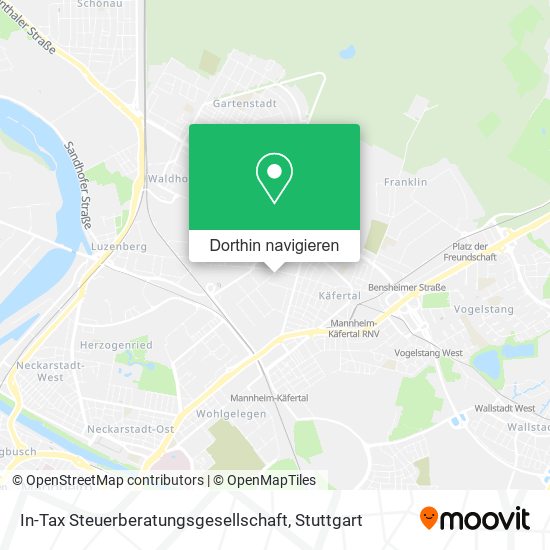 In-Tax Steuerberatungsgesellschaft Karte