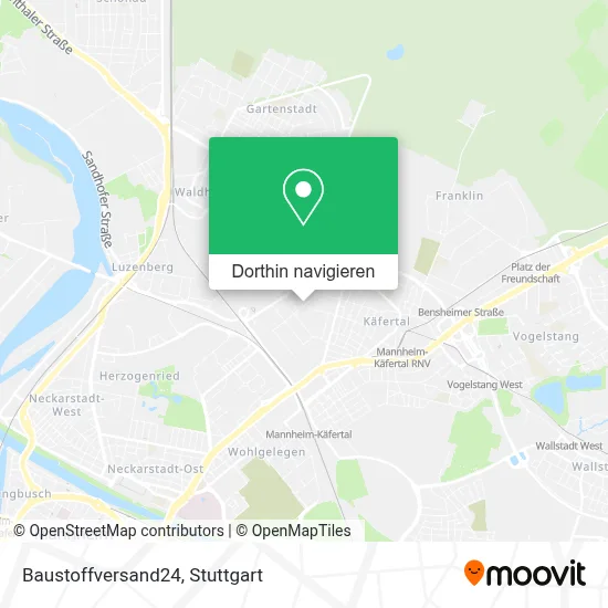 Baustoffversand24 Karte