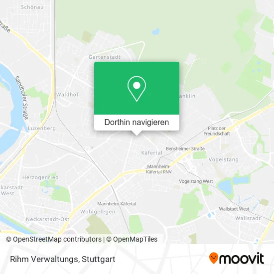 Rihm Verwaltungs Karte