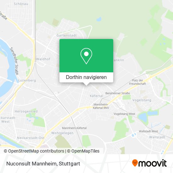 Nuconsult Mannheim Karte