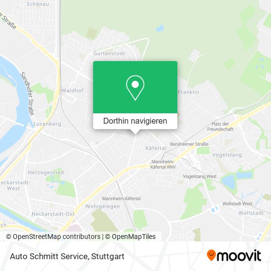 Auto Schmitt Service Karte