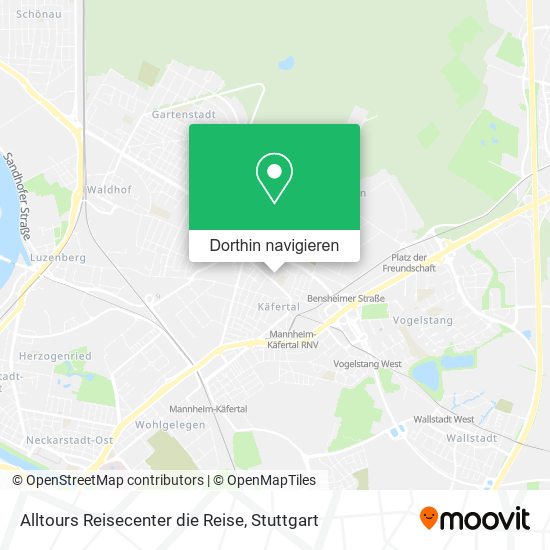 Alltours Reisecenter die Reise Karte