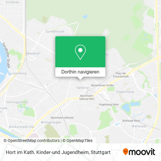 Hort im Kath. Kinder-und Jugendheim Karte