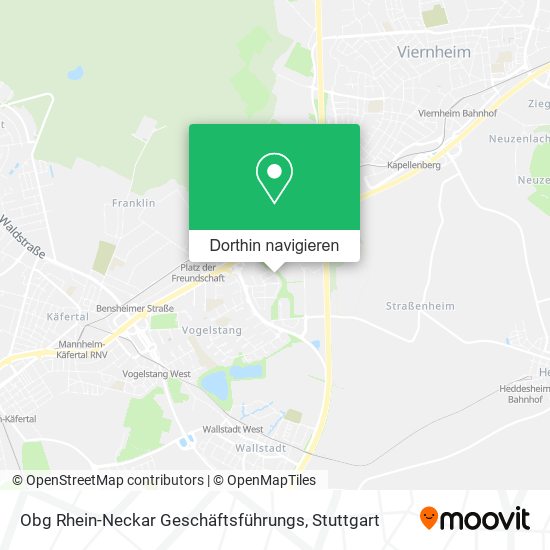Obg Rhein-Neckar Geschäftsführungs Karte