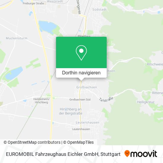 EUROMOBIL Fahrzeughaus Eichler GmbH Karte