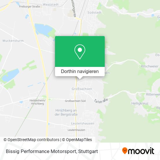 Bissig Performance Motorsport Karte