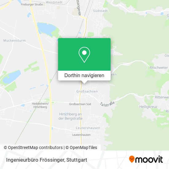 Ingenieurbüro Frössinger Karte