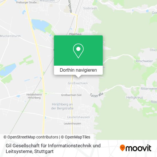 Gil Gesellschaft für Informationstechnik und Leitsysteme Karte