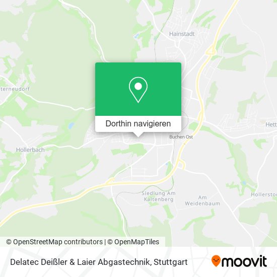 Delatec Deißler & Laier Abgastechnik Karte