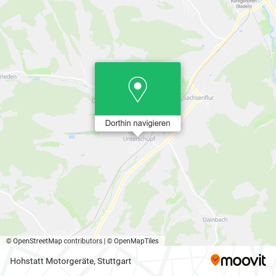 Hohstatt Motorgeräte Karte