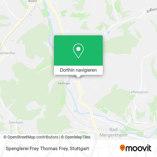 Spenglerei Frey Thomas Frey Karte
