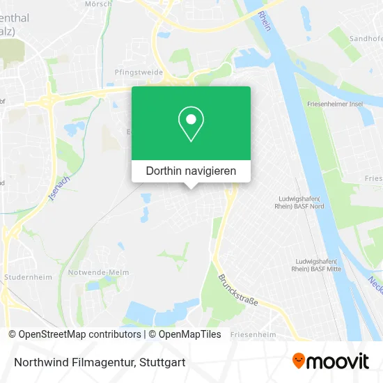 Northwind Filmagentur Karte