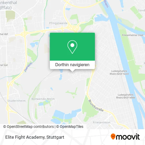 Elite Fight Academy Karte