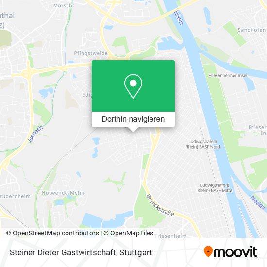 Steiner Dieter Gastwirtschaft Karte