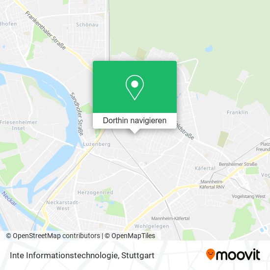 Inte Informationstechnologie Karte