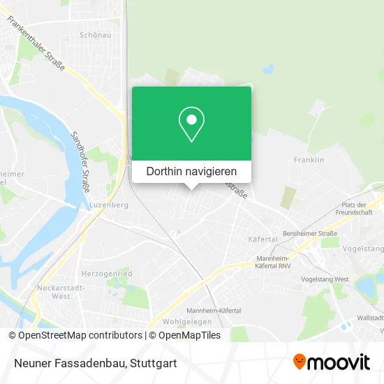 Neuner Fassadenbau Karte