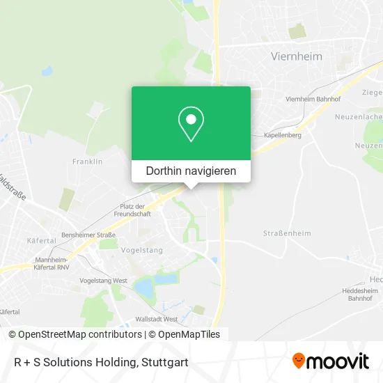 R + S Solutions Holding Karte