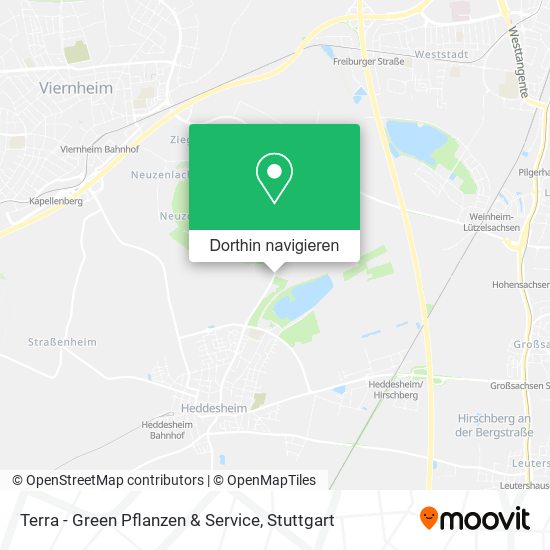 Terra - Green Pflanzen & Service Karte