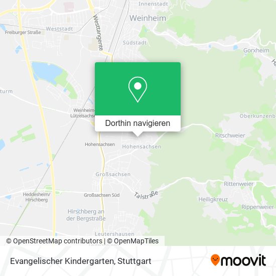 Evangelischer Kindergarten Karte