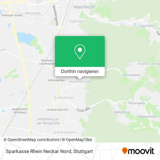 Sparkasse Rhein Neckar Nord Karte